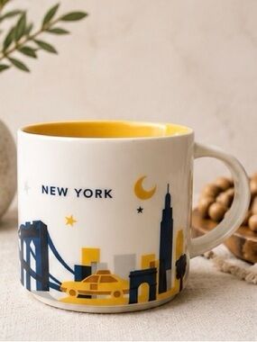 Starbucks New York “you are here” mug 2015 collector coffee cup